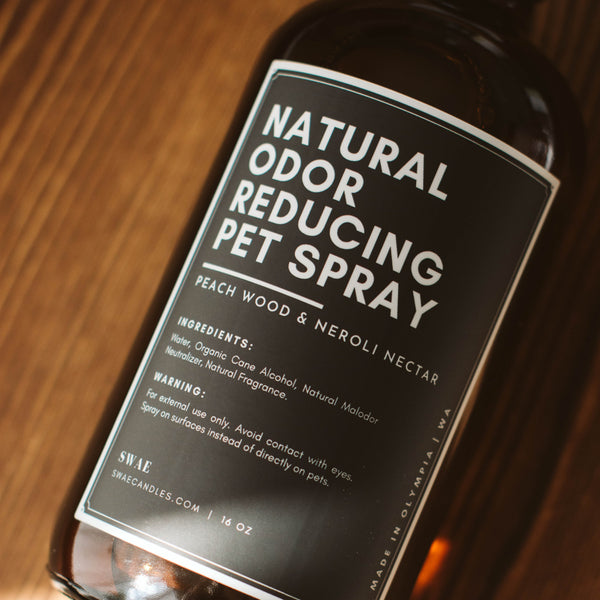 Natural Odor Reducing Pet Spray (Peach Wood & Neroli Nectar)