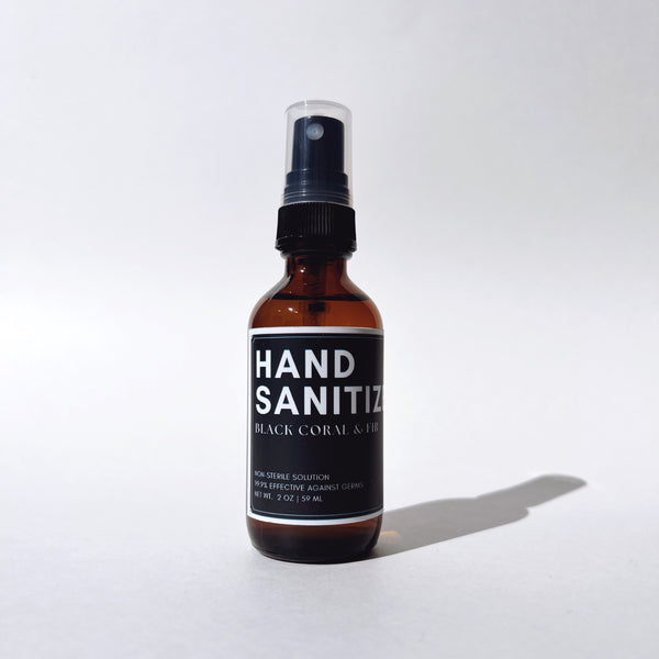 Hand Sanitizer Spray (Black Coral & Fir)