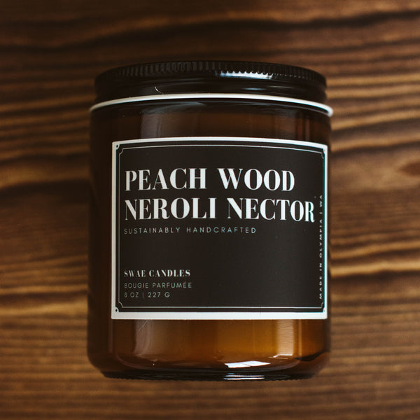 Peach Wood & Neroli Nectar Candle