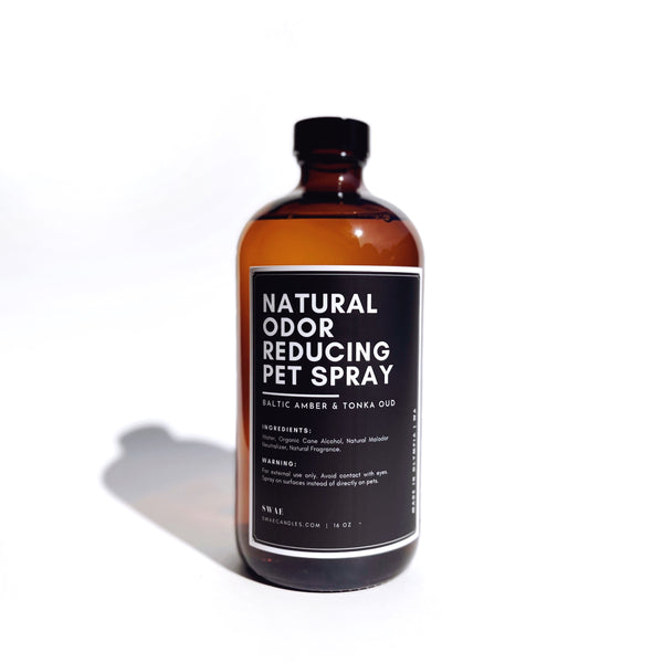 Natural Odor Reducing Pet Spray (Baltic Amber & Tonka Oud)