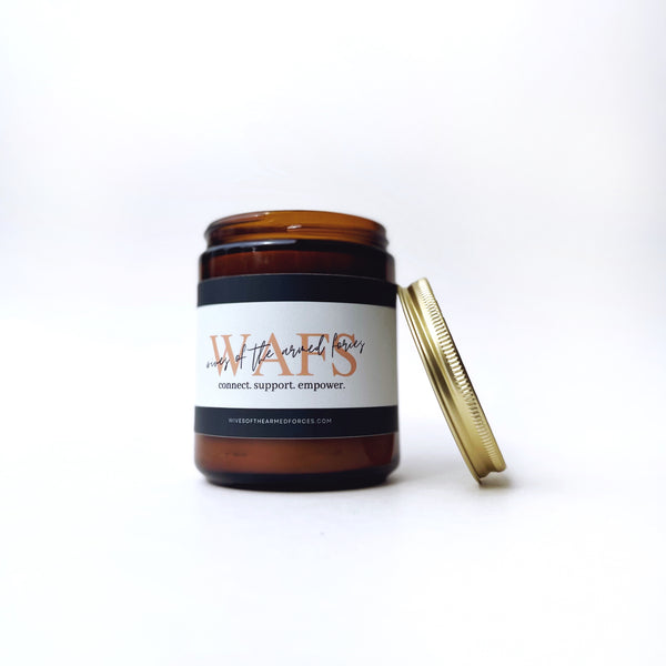 WAFS "Wives of the Armed Forces" Candle