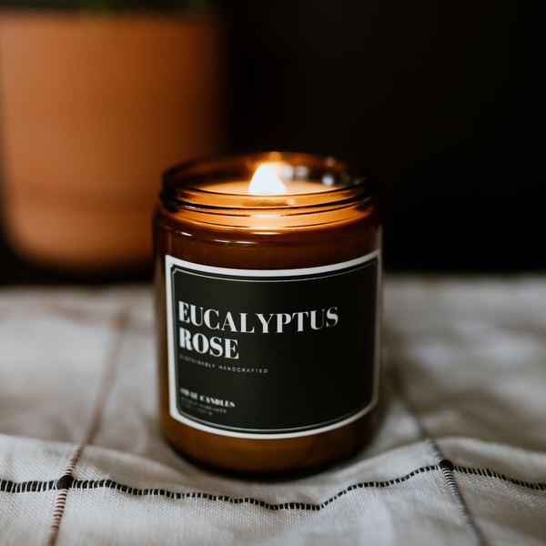 Eucalyptus Rose Candle
